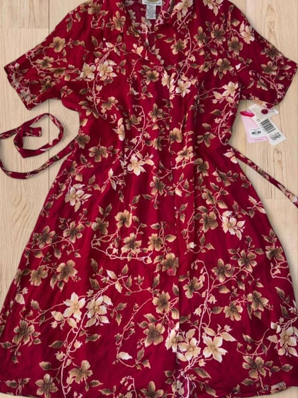 Deadstock Vintage 90s rayon dress